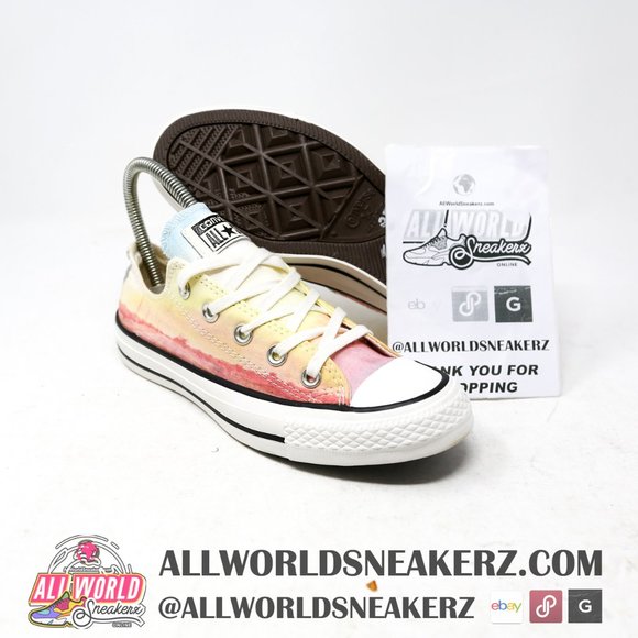 Converse Womens Chuck Taylor All Star OX Low Fire Cactus 551631C Sneaker… - Picture 1 of 6